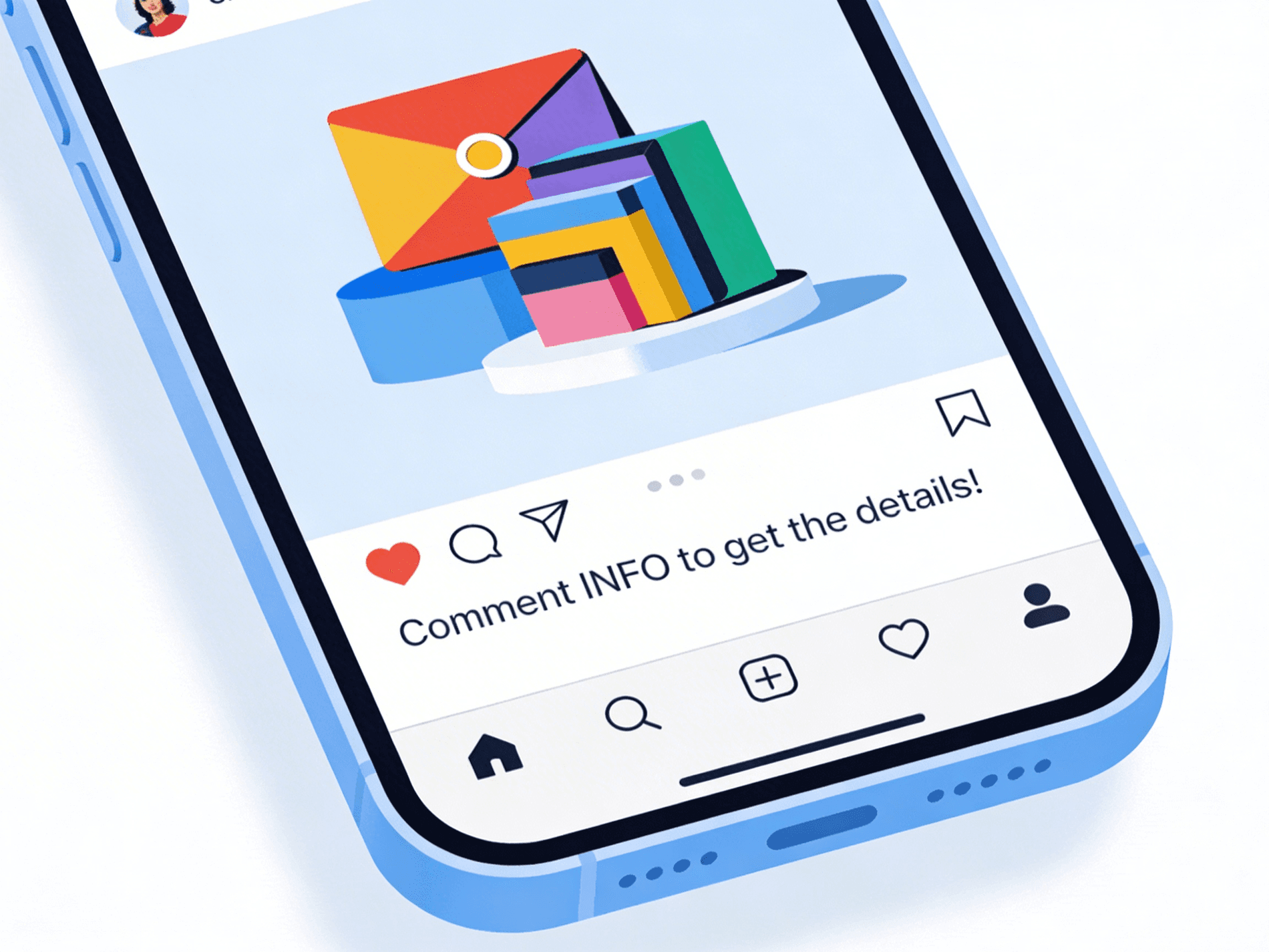 Crie uma publicação