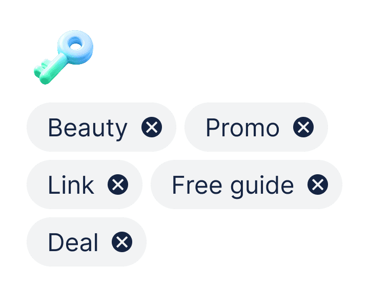 Set a keyword trigger