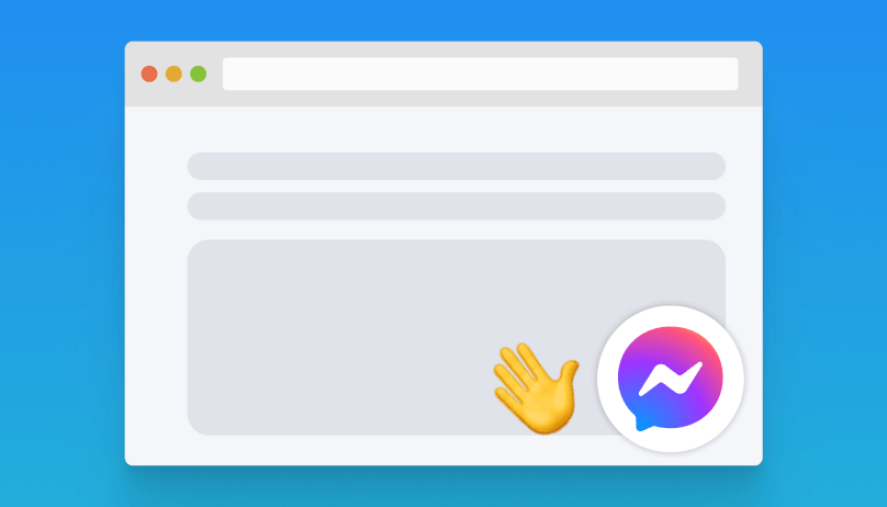 Add a free Messenger bot to your website in 4 stepspreview