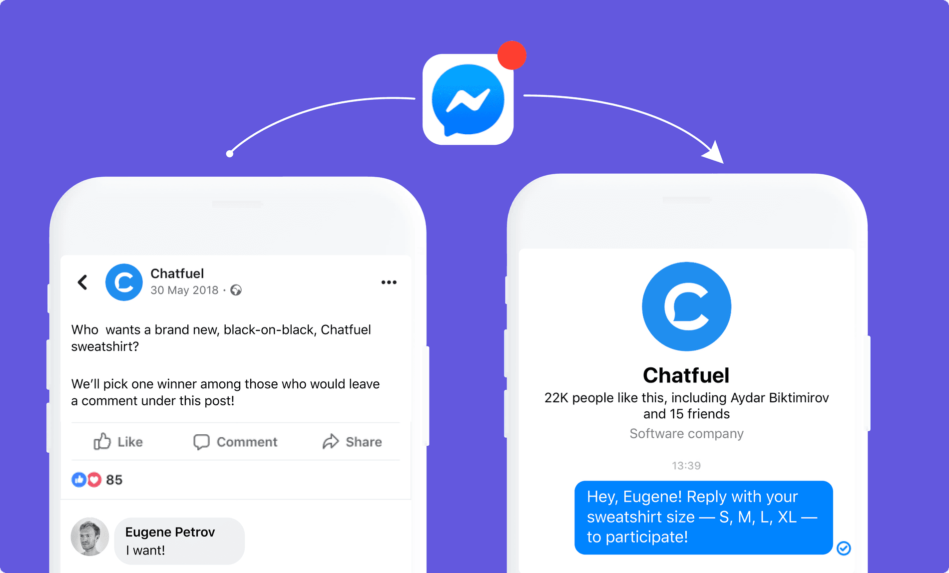 How to turn Facebook comments into customers with automation | Chatfuel preview