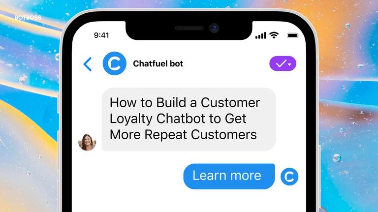 How to build a customer loyalty chatbot to get more repeat customers preview