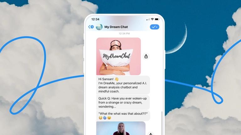 Startup blasts: chatbot analyzes dreams and improves mental health preview