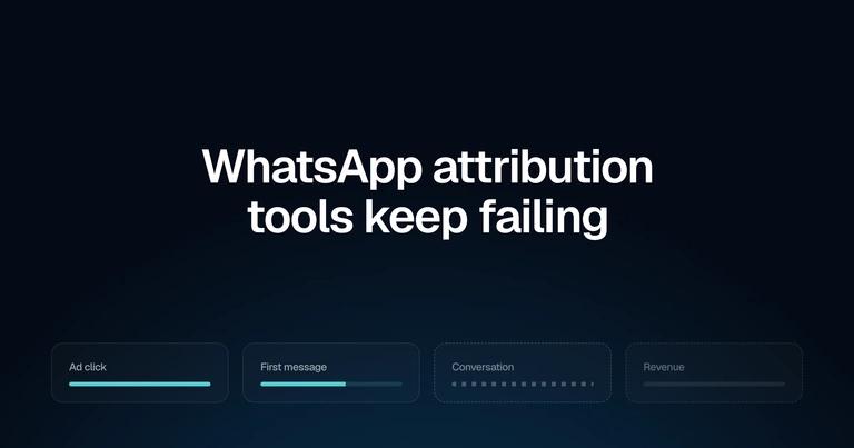 Why WhatsApp Attribution Tools Keep Failing (And What Actually Works) preview